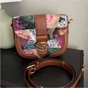 Coach X Kaffe Fassett Georgie Crossbody Bag. Limited Edition